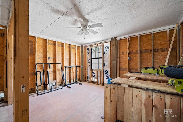 26498 Carondelette Dr, Orange Beach, AL 36561 - misc room with a ceiling fan