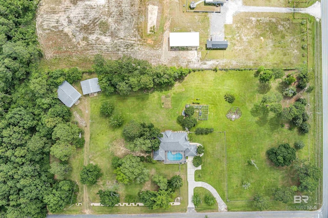 drone / aerial view
