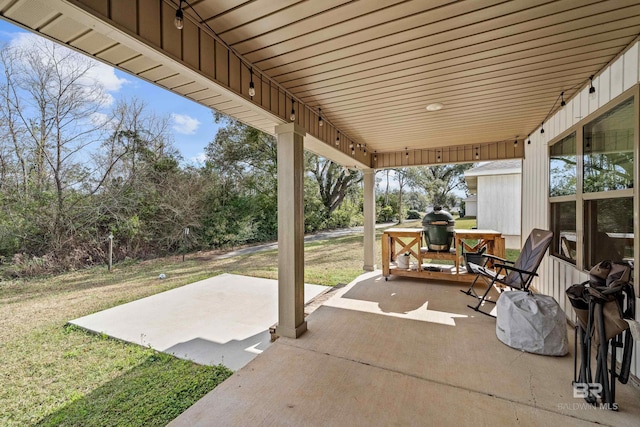 view of patio