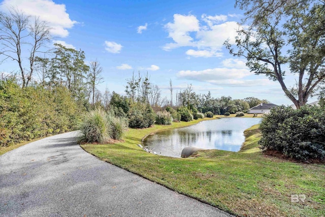 property view of water