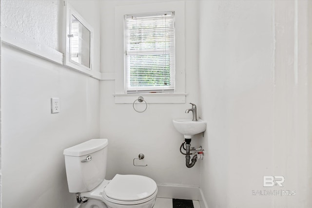 bathroom with toilet