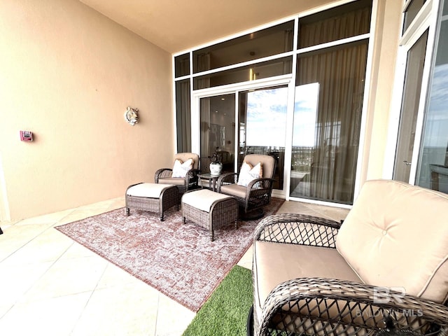 view of patio / terrace featuring outdoor lounge area