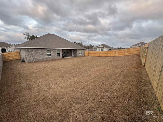 view of rear view of property