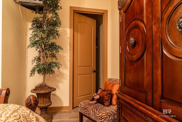 1430 Regency Rd Unit J302, Gulf Shores, AL 36542 - detailed view of wood finished floors and baseboards