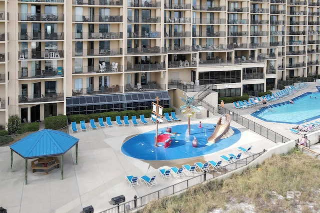 view of pool