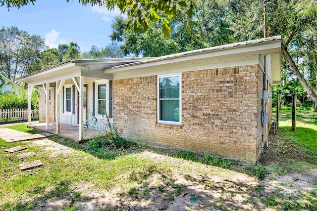 view of ranch-style home