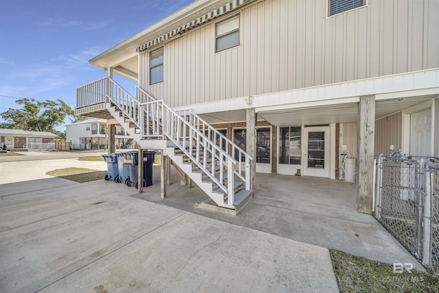 exterior space featuring a patio