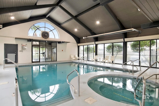 view of swimming pool