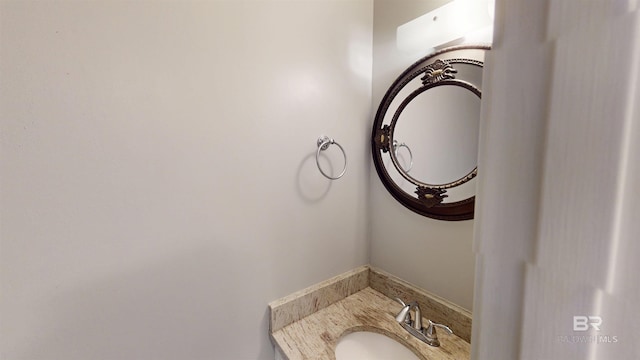 bathroom with a sink