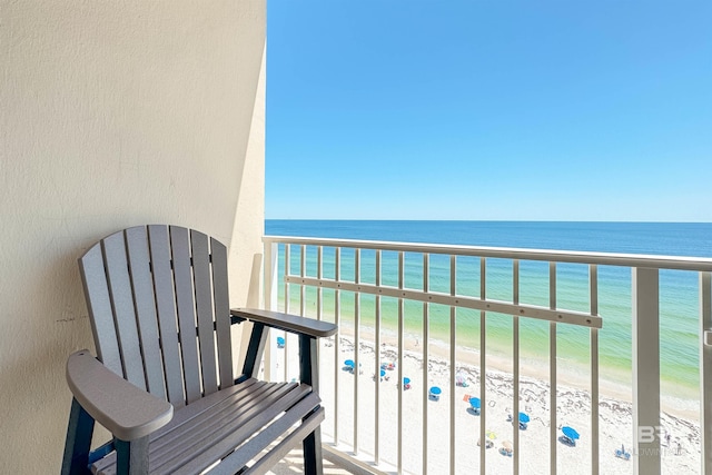 931 W Beach Blvd Unit 608, Gulf Shores, AL 36542 - balcony featuring view of water and beach