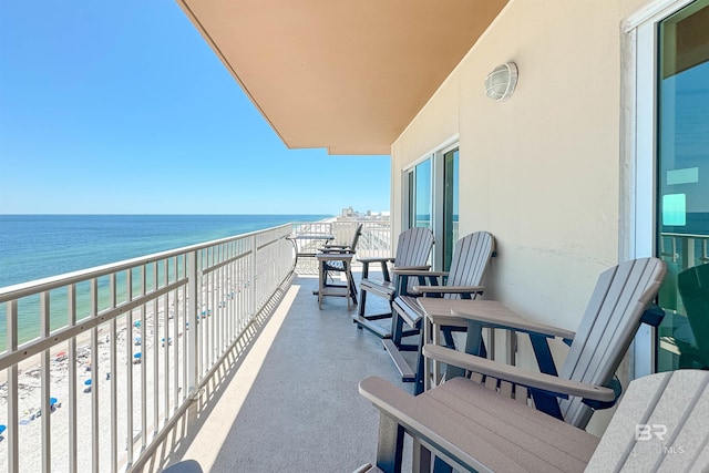 931 W Beach Blvd Unit 608, Gulf Shores, AL 36542 - balcony featuring a water view