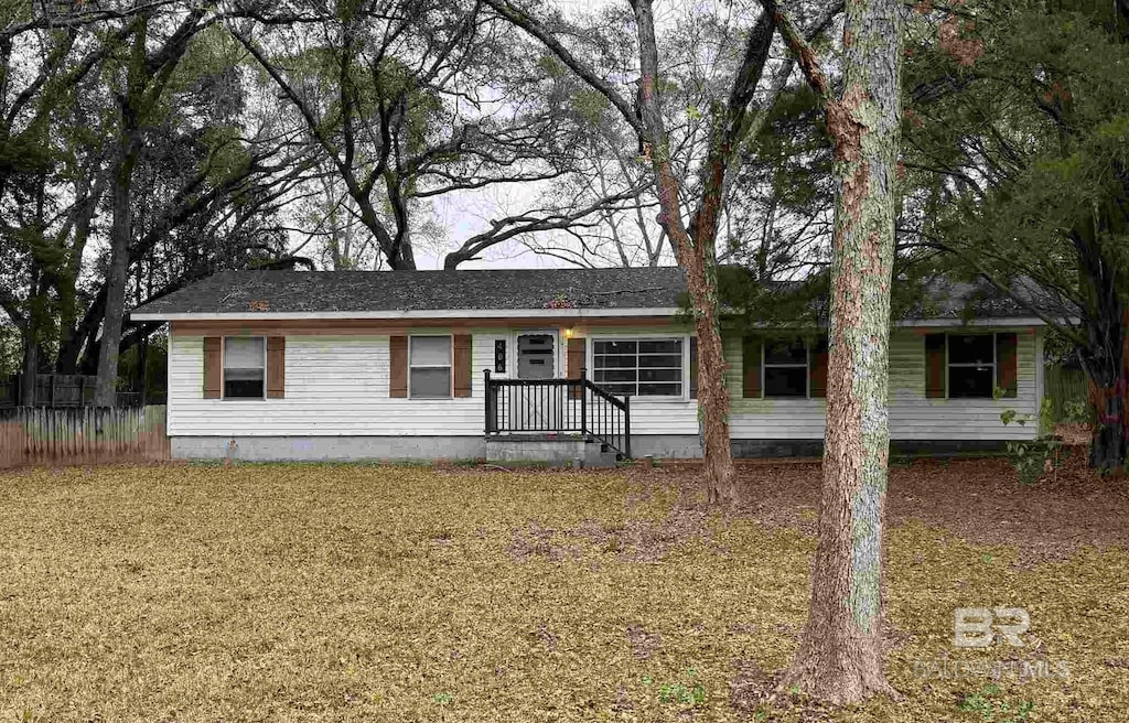 view of ranch-style house