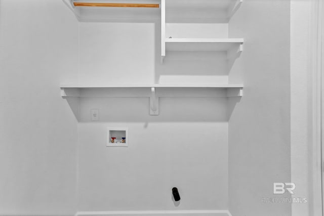 laundry area with washer hookup and laundry area