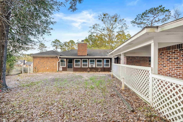 view of rear view of house