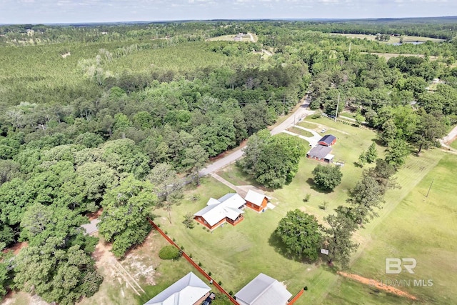196 Jernigan Rd, Brewton, AL 36426 - aerial view of property's location with a forest