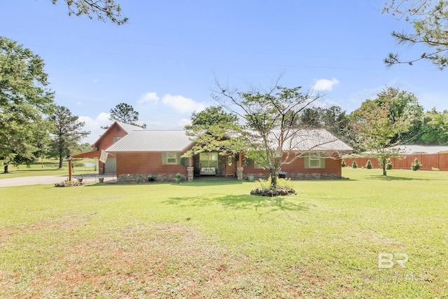 196 Jernigan Rd, Brewton, AL 36426 - view of yard