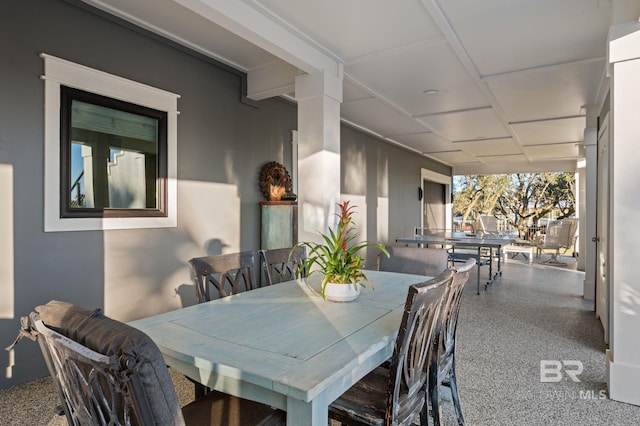 30471 Harbour Dr, Orange Beach, AL 36561 - view of patio / terrace with outdoor dining space