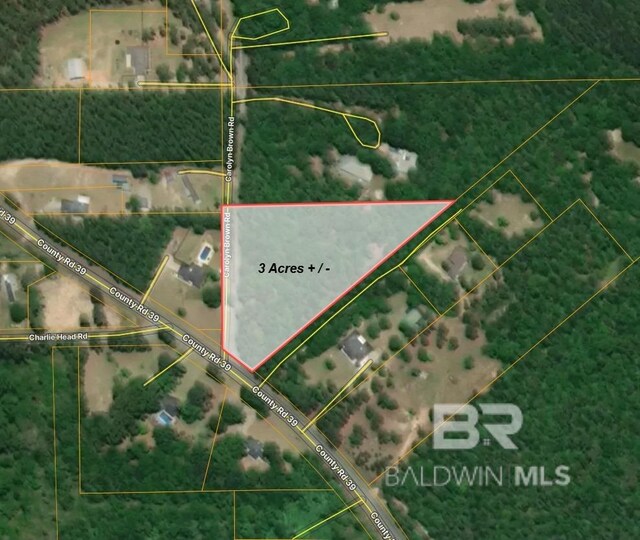 3ACRES County Road 39, Stapleton, AL 36578