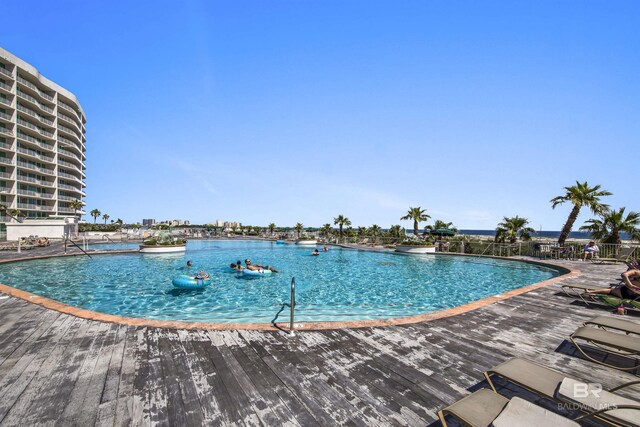 28105 Perdido Beach Blvd Unit C-314, Orange Beach, AL 36561 - community pool featuring a deck