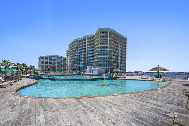 28105 Perdido Beach Blvd Unit C-314, Orange Beach, AL 36561 - community pool with a deck