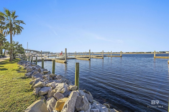 28105 Perdido Beach Blvd Unit C-314, Orange Beach, AL 36561 - view of dock featuring a water view