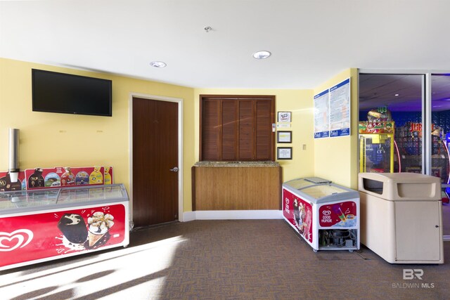 28105 Perdido Beach Blvd Unit C-314, Orange Beach, AL 36561 - game room with carpet floors and recessed lighting