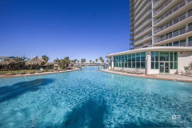 28105 Perdido Beach Blvd Unit C-314, Orange Beach, AL 36561 - pool with a patio
