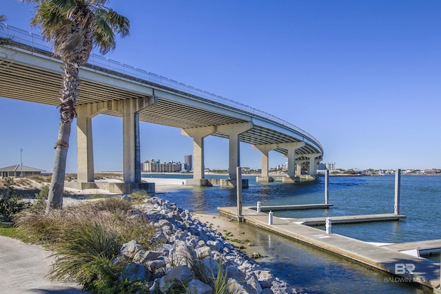 28105 Perdido Beach Blvd Unit C-314, Orange Beach, AL 36561 - dock area featuring a water view