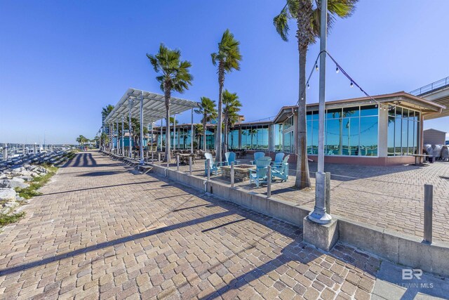 28105 Perdido Beach Blvd Unit C-314, Orange Beach, AL 36561 - view of community featuring a fire pit