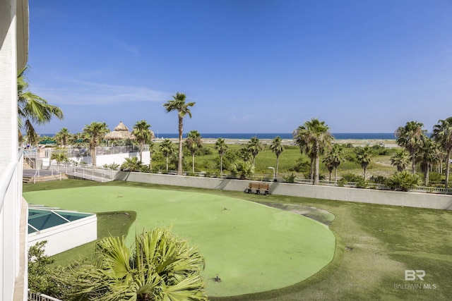 28105 Perdido Beach Blvd Unit C-314, Orange Beach, AL 36561 - surrounding community with a water view and fence