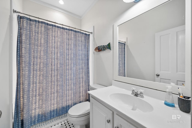 25773 Canal Rd Unit 28, Orange Beach, AL 36561 - full bath featuring curtained shower, toilet, and vanity