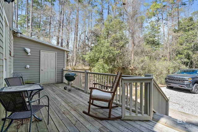 25773 Canal Rd Unit 28, Orange Beach, AL 36561 - view of wooden deck