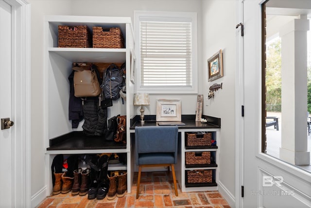 view of mudroom