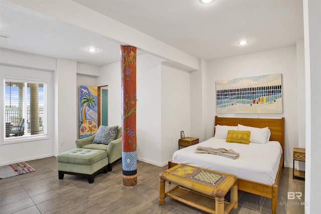 7166 Sharp Reef, Pensacola, FL 32507 - bedroom featuring recessed lighting and baseboards