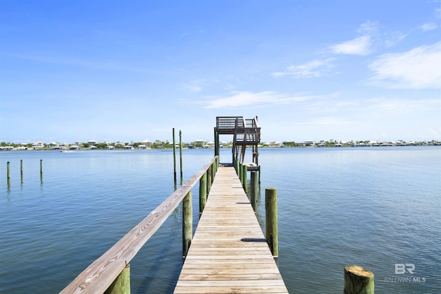 7166 Sharp Reef, Pensacola, FL 32507 - dock featuring a water view
