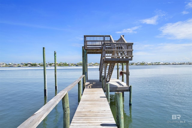 7166 Sharp Reef, Pensacola, FL 32507 - dock area with a water view