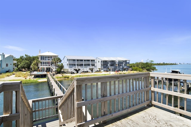 7166 Sharp Reef, Pensacola, FL 32507 - dock with a deck with water view