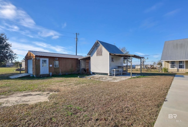 13450 County Road 91, Elberta, AL 36530 - exterior space with a lawn and an outdoor structure