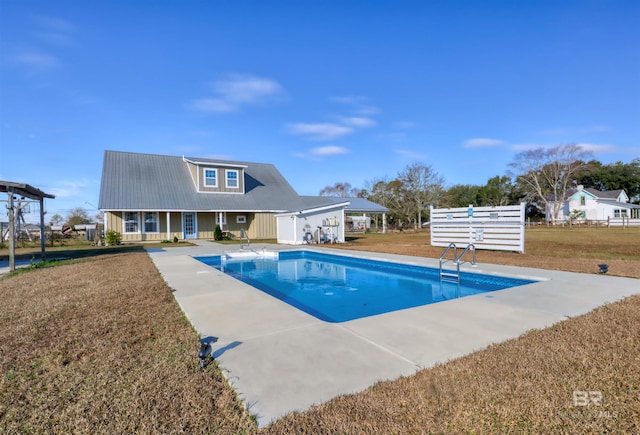 13450 County Road 91, Elberta, AL 36530 - view of pool with a patio area and a lawn