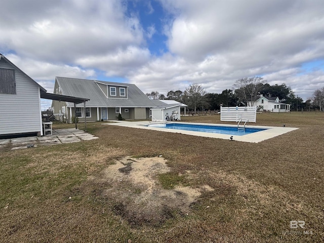 13450 County Road 91, Elberta, AL 36530 - view of pool featuring a patio area and a lawn
