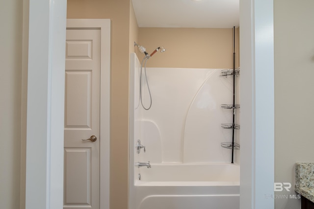 211 Lakefront Cir, Summerdale, AL 36580 - full bath with bathing tub / shower combination and vanity