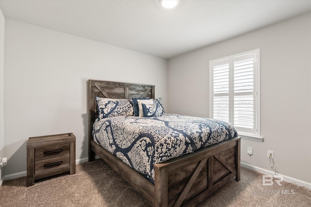 bedroom featuring carpet floors