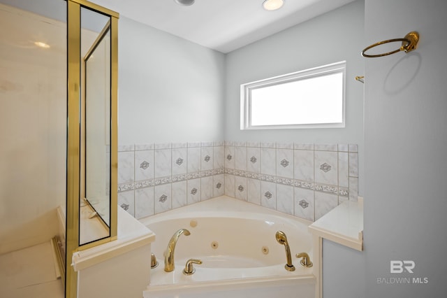 2024 W Beach Blvd, Gulf Shores, AL 36542 - bathroom featuring a jetted tub