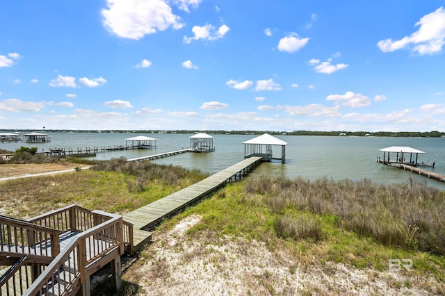2024 W Beach Blvd, Gulf Shores, AL 36542 - dock area featuring a water view