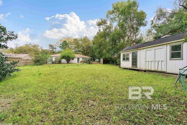 56 Deferriet Ct, Fairhope, AL 36532 - view of yard with an outdoor structure