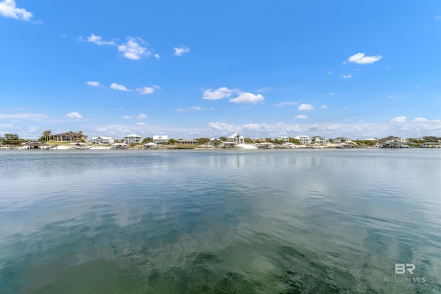 property view of water