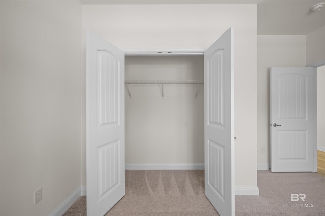 view of closet