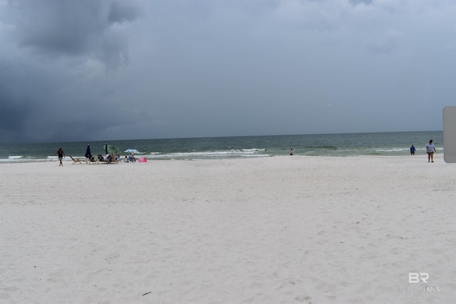 water view featuring a view of the beach