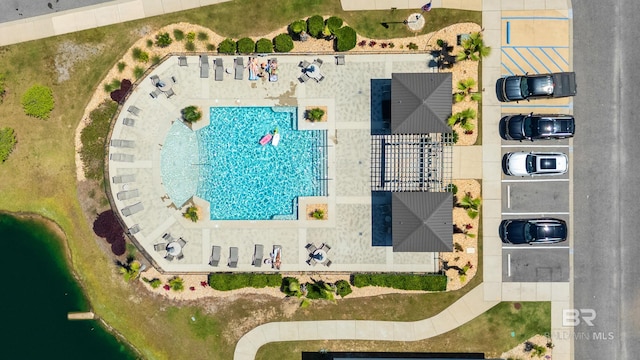drone / aerial view