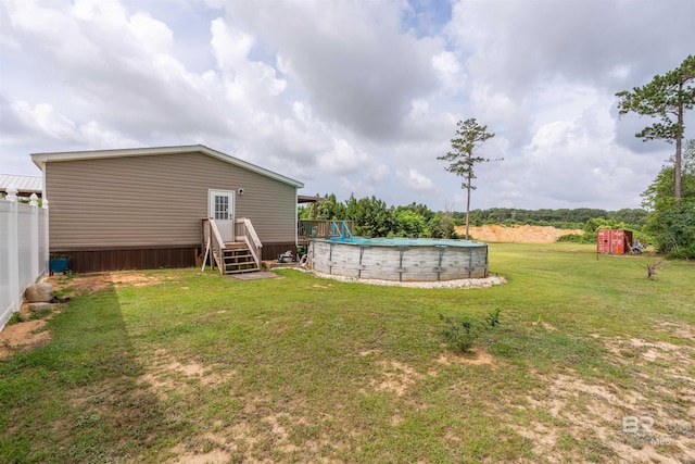 11691 Grantham Rd, Foley, AL 36535 - view of yard with an outdoor pool